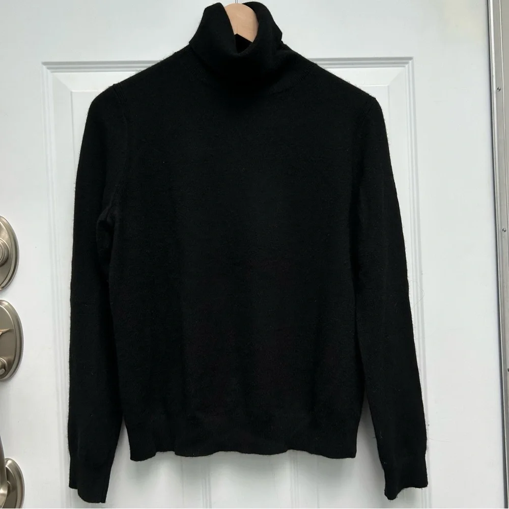 Mango selection cashmere turtleneck sweater - Picture 3 of 7